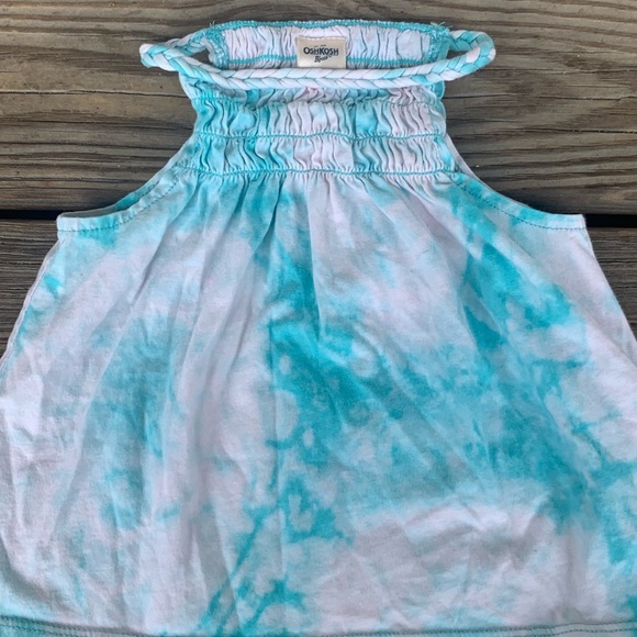 OshKosh B’gosh Baby Girls Tie Dye Tank SZ 24m new! - Picture 2 of 6